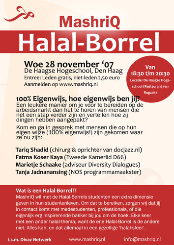 Halal Borrel #1 - 100% eigenwijs, hoe eigenwijs ben jij?