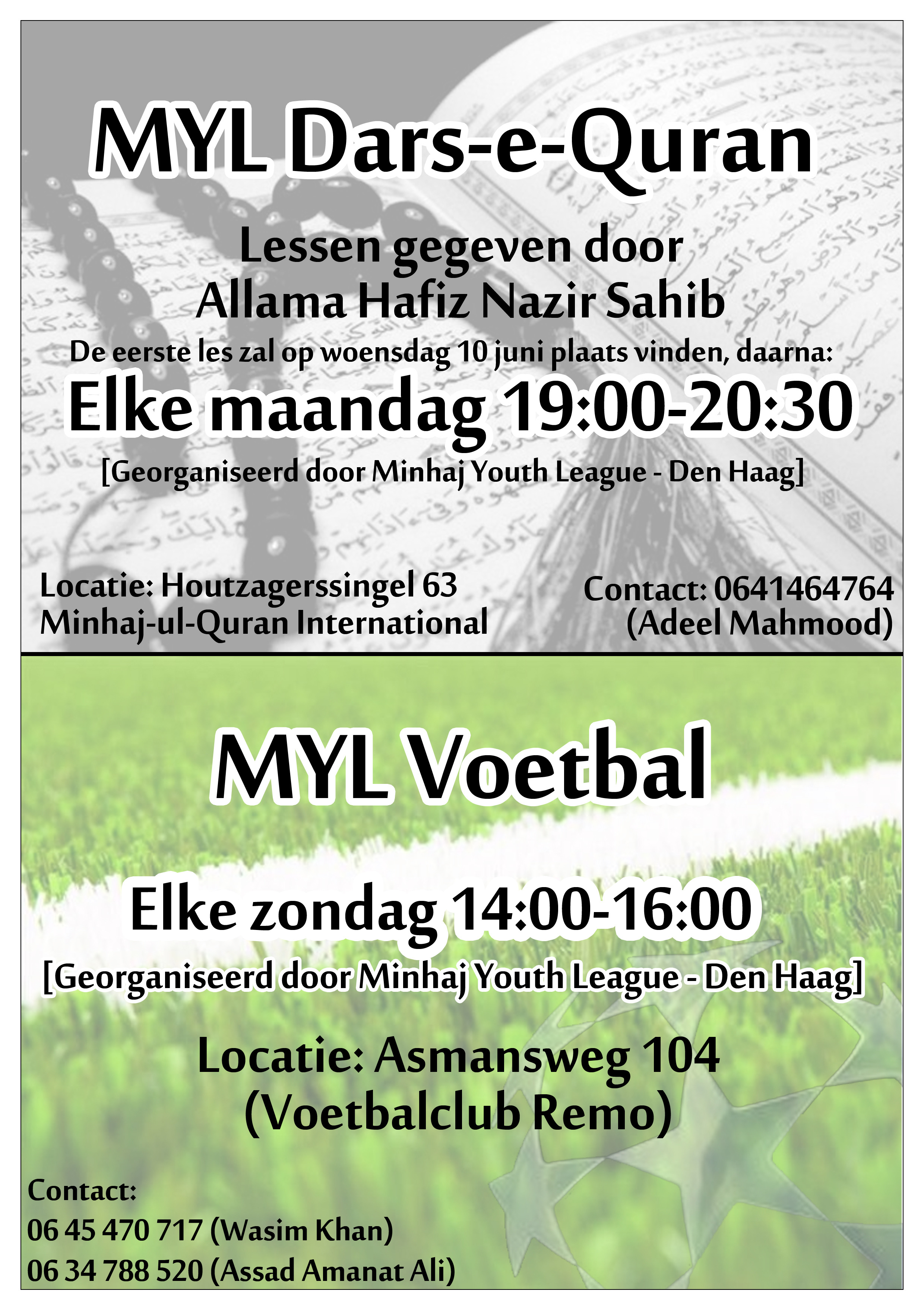 Voetbal en Dars-e-Quran